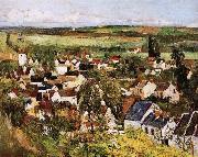 Paul Cezanne, village panorama